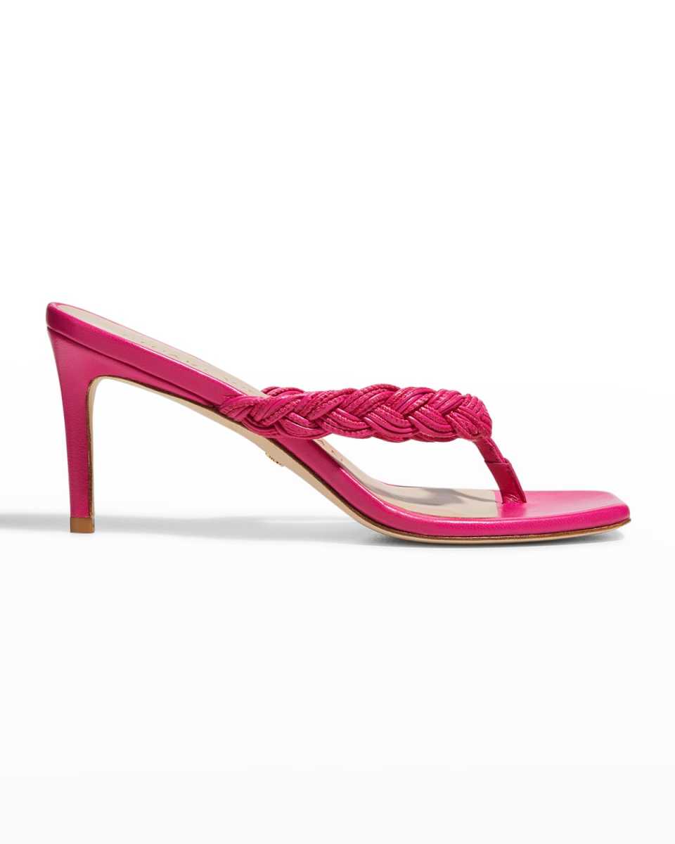 Braida 75mm Leather Thong Sandals